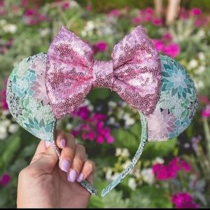 Succulent Minnie Ears Headband Disney